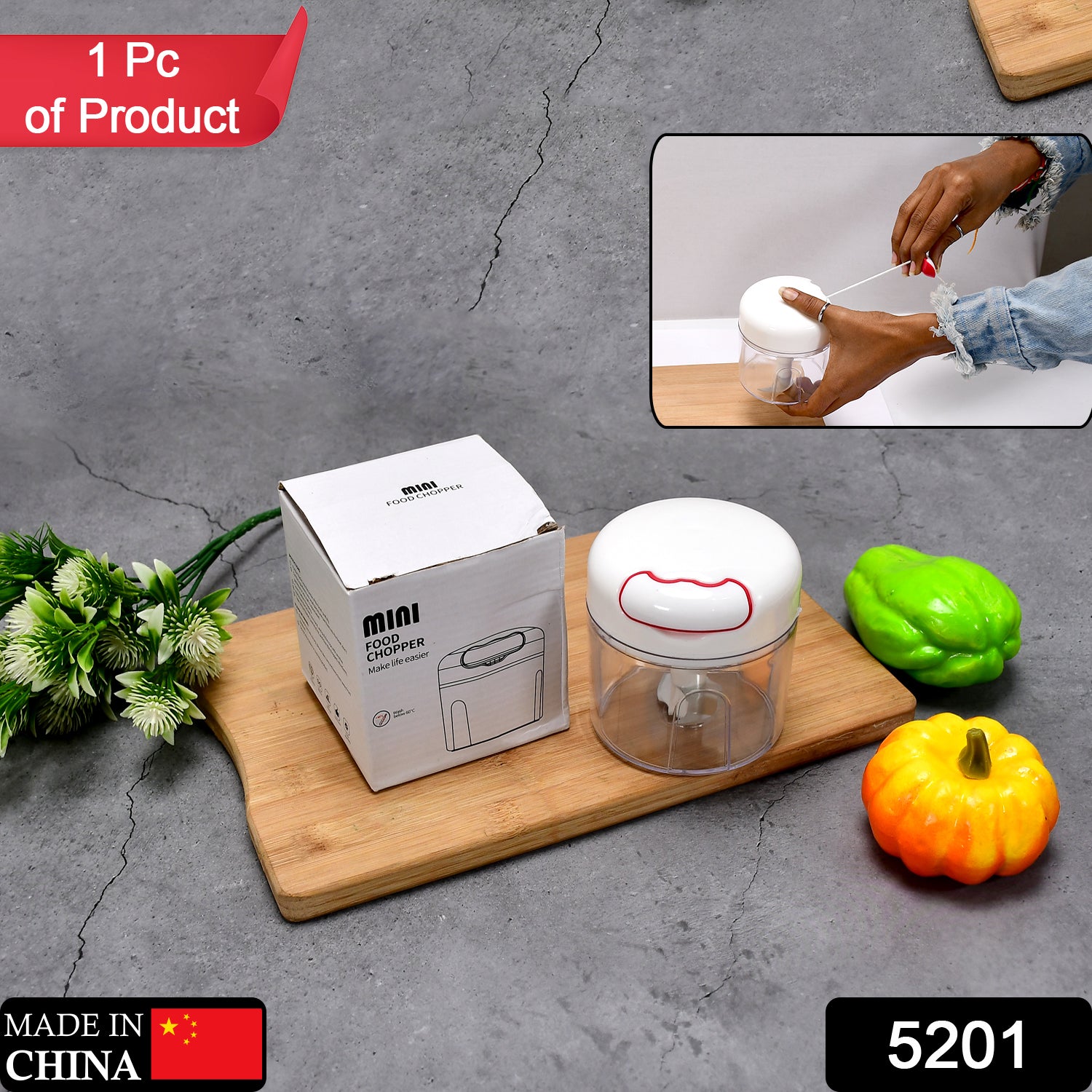 5201 Mini Food Chopper Small For Kitchen Use 5201 Mini Food Chopper Small For Kitchen Use